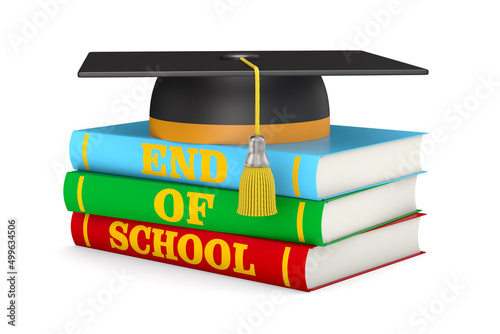 End of school. Graduation c...