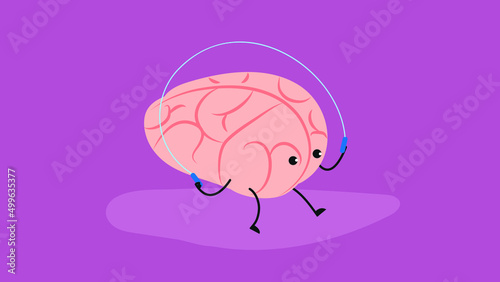 illustration of brain