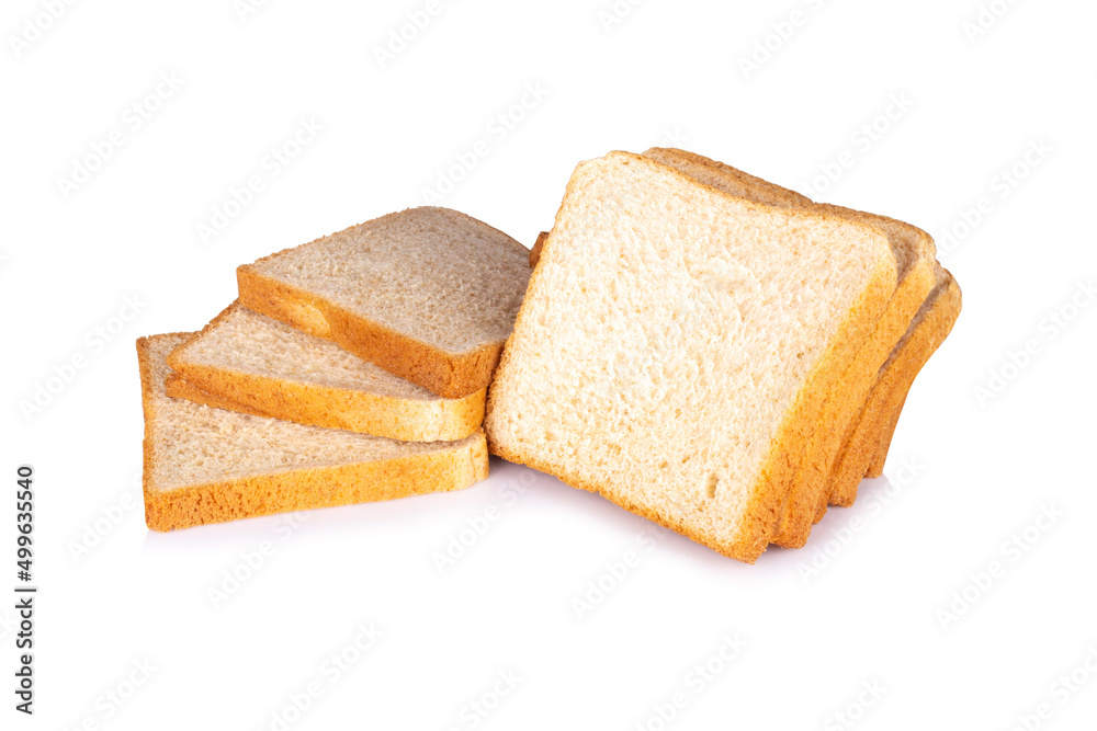 bread isolated on white background bread isolated on white background
