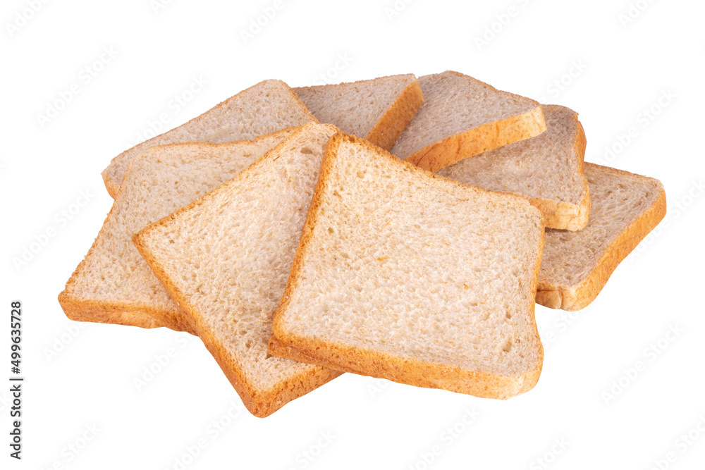 bread isolated on white background bread isolated on white background