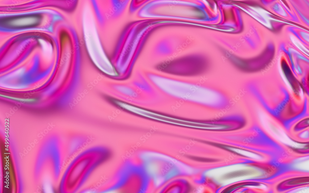 Abstract smooth cloth, 3d rendering.