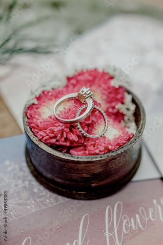 Wedding rings.