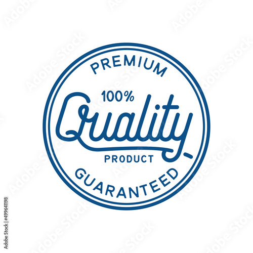 100  Premium Quality Product Design template. Vector and Illustration. 