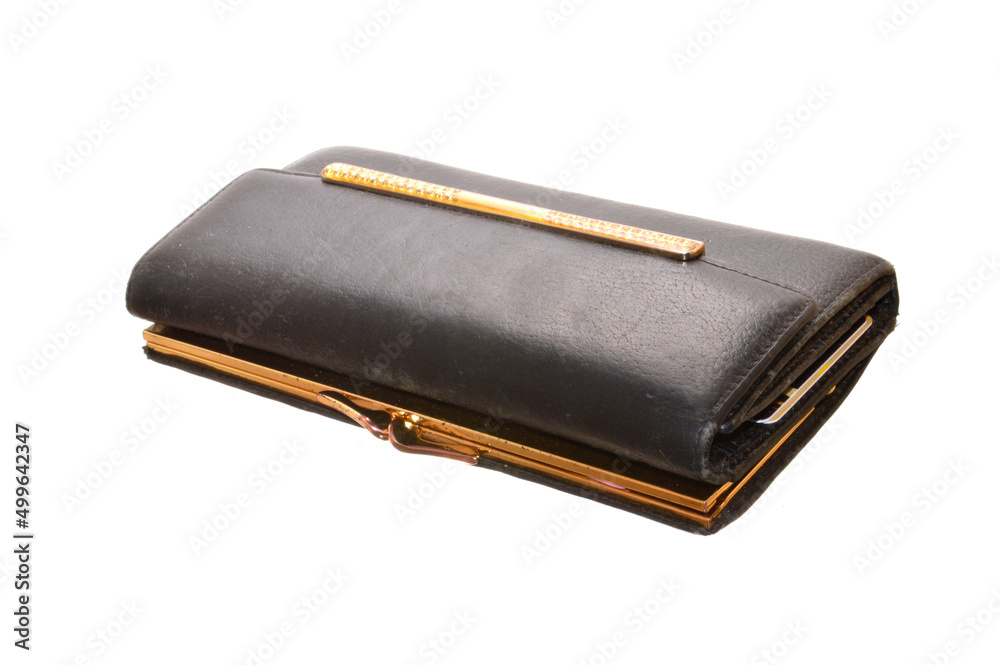 wallet isolated on white background