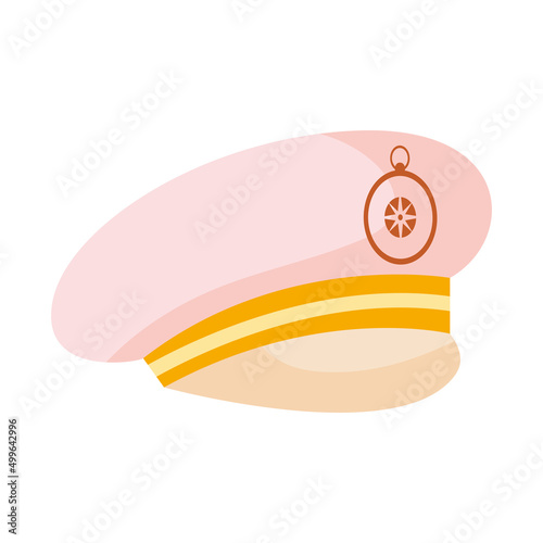 pink sailor hat icon