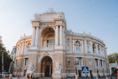 Odessa National Academic Theater of Opera and Ballet in August 2021