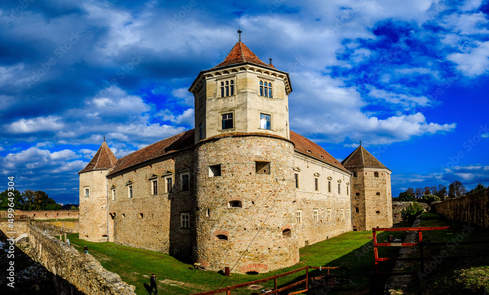 Fagaras Citadel in Brasov, Romania - a historical monument