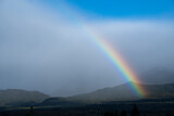 Rainbow in Trevelin, Chubut, Patagonia, Argentina.