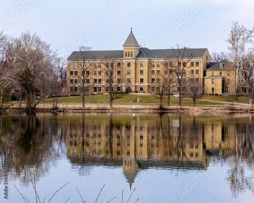 castle on the lake