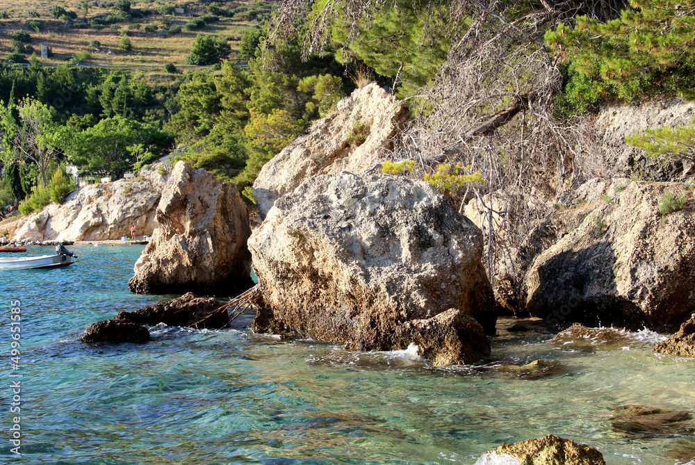 Beautiful view of Croatian beaches