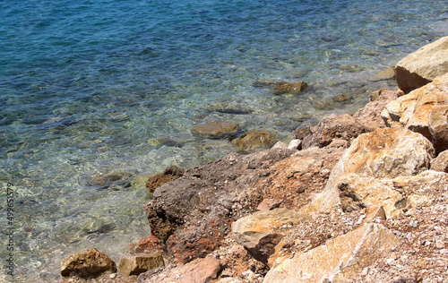 Beautiful view of Croatian beaches.