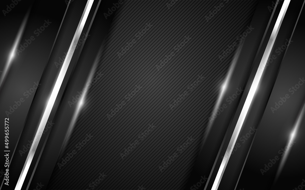 Modern dark background combination with metallic line glowing Modern dark background combination with metallic line glowing