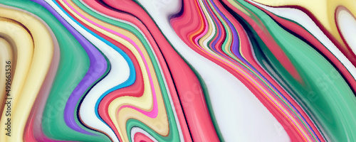 Abstract colorful acrylic liquid marble texture, modern wavy colorful background, Acrylic texture with marble pattern for making book cover, template, graphics design and design.