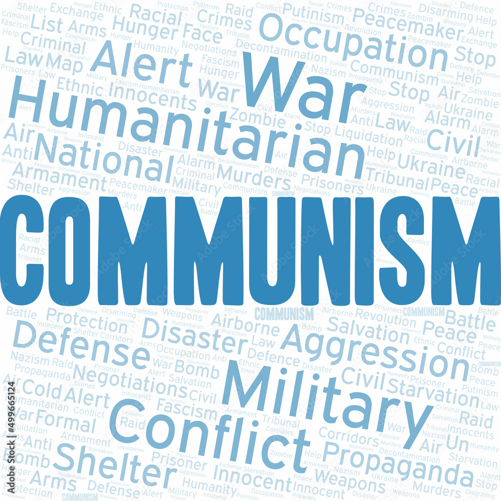 Communism word cloud. Vector made with the text only. Communism word cloud. Vector made with the text only.