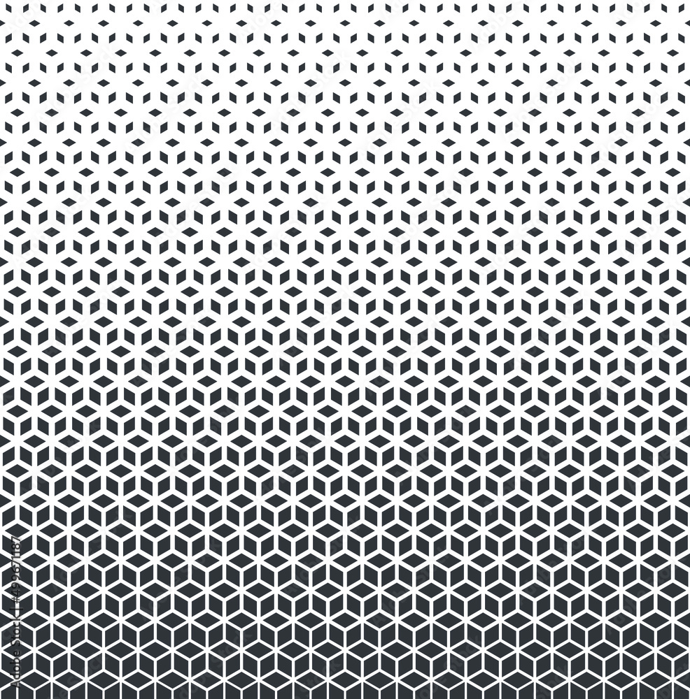 Black halftone pattern on white background. Linear halftone backdrop. Isolated vector illustration on white background. Black halftone pattern on white background. Linear halftone backdrop. Isolated vector illustration on white background.