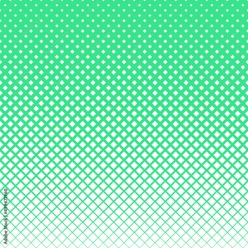 White halftone pattern on green background. Linear halftone backdrop. Isolated vector illustration on green background. White halftone pattern on green background. Linear halftone backdrop. Isolated vector illustration on green background.