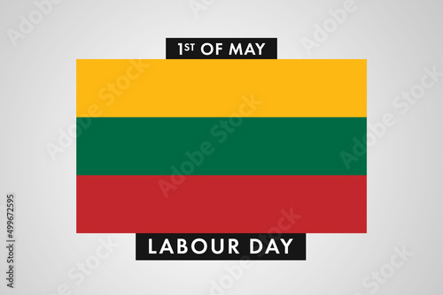 Free Download Lithuania Labor Day. International World Workers Day of Lithuania background, banner or poster - GFXLoad