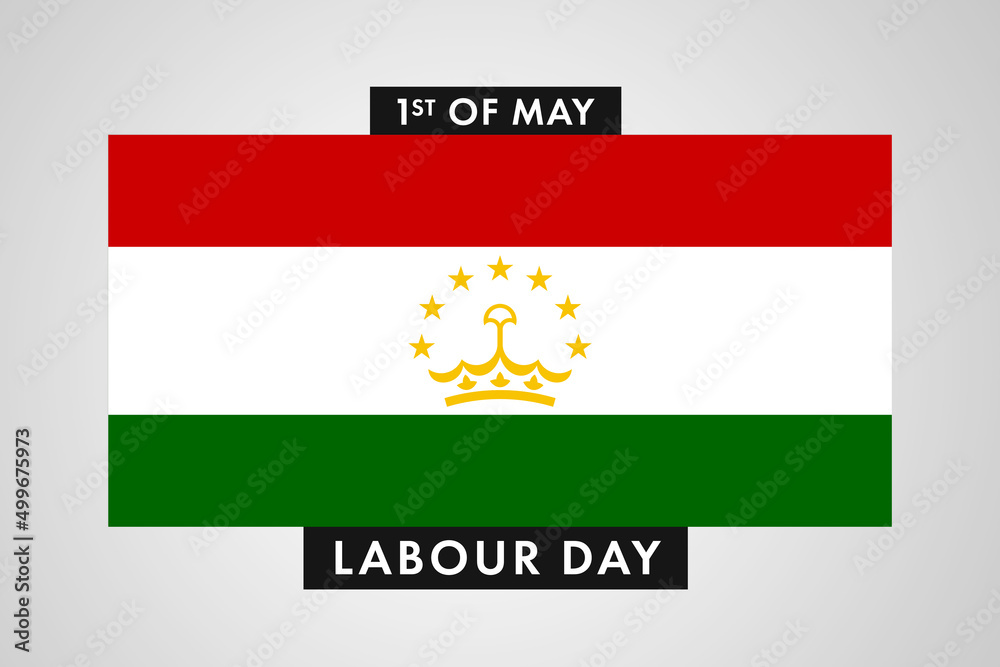 Tajikistan Labor Day. International World Workers Day of Tajikistan background, banner or poster Tajikistan Labor Day. International World Workers Day of Tajikistan background, banner or poster