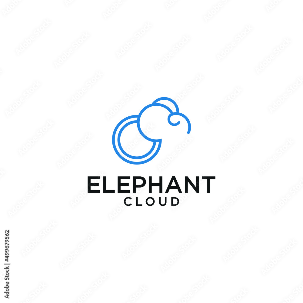 Cloud Logo vector design Template Cloud Logo vector design Template