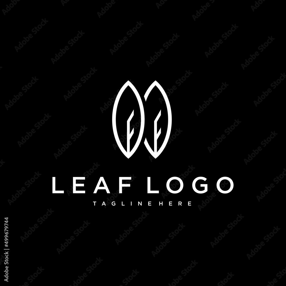 Vector leaf, golden shape and monochromatic one. Vector leaf, golden shape and monochromatic one.