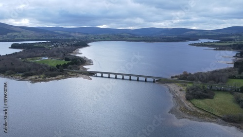 Bridge over lake