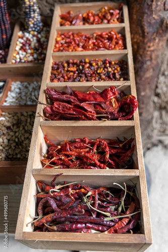 A variety of Chili Peppers