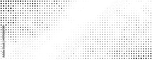 black and white background with halftone dots