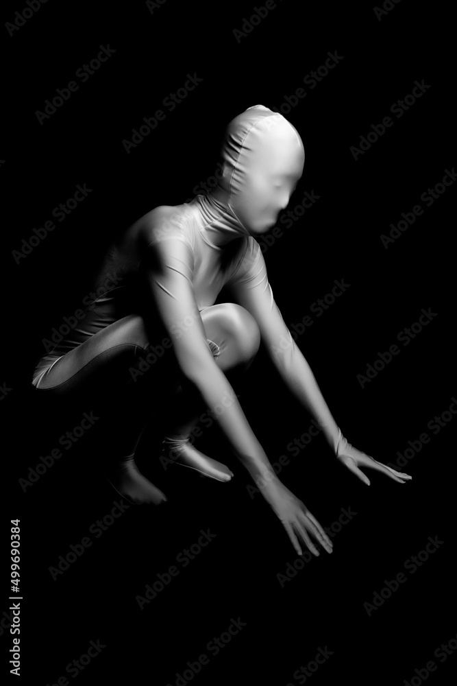 Naklejka premium Morphsuit Weiblich