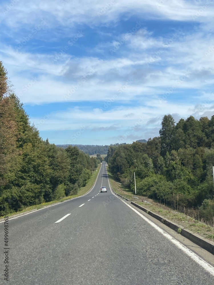 Fototapeta premium road to the mountains