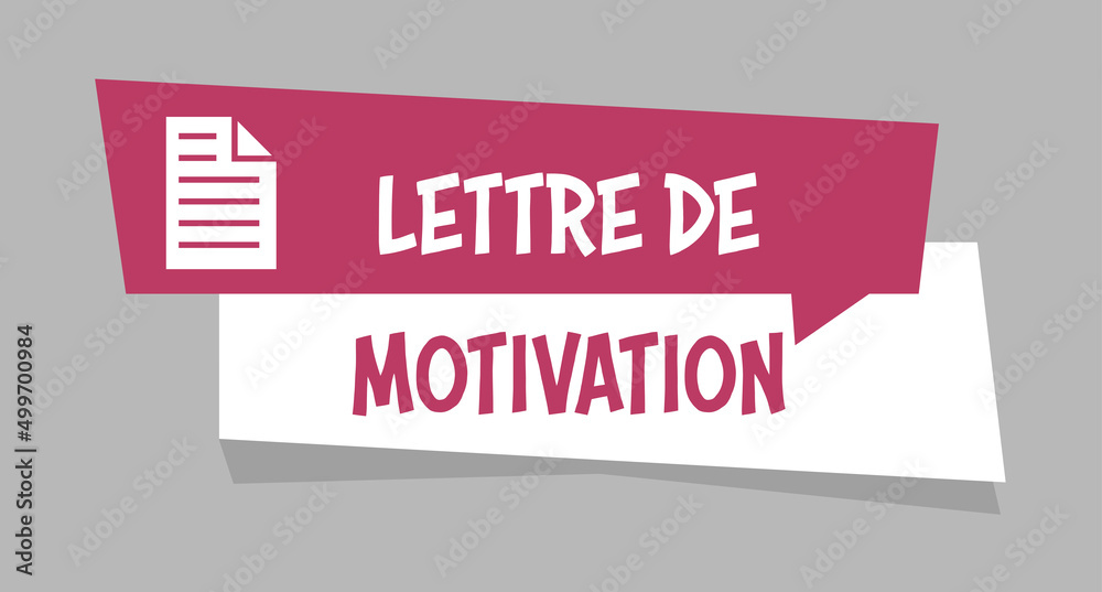 Logo lettre de motivation. Logo lettre de motivation.
