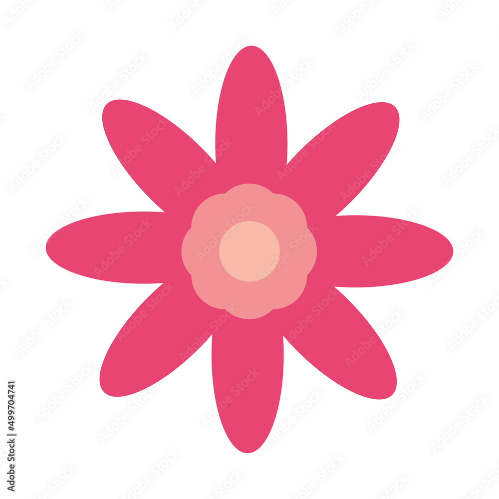 pink flower design