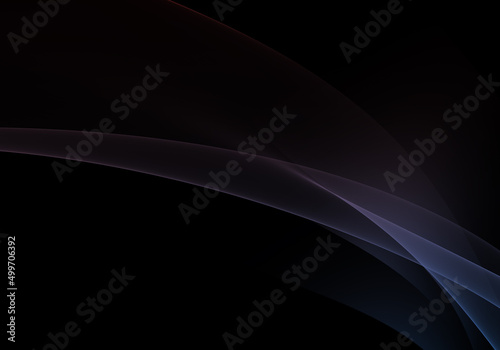 Abstract background waves. Dark blue, black and purple abstract background for wallpaper oder business card