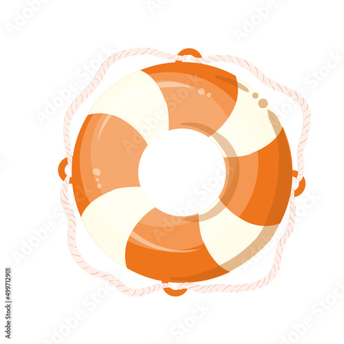 orange lifesaver design