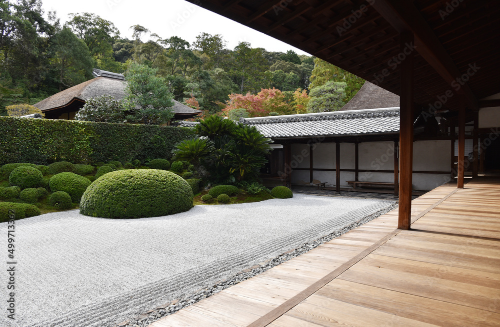 酬恩庵一休寺　方丈南庭　京都府京田辺市