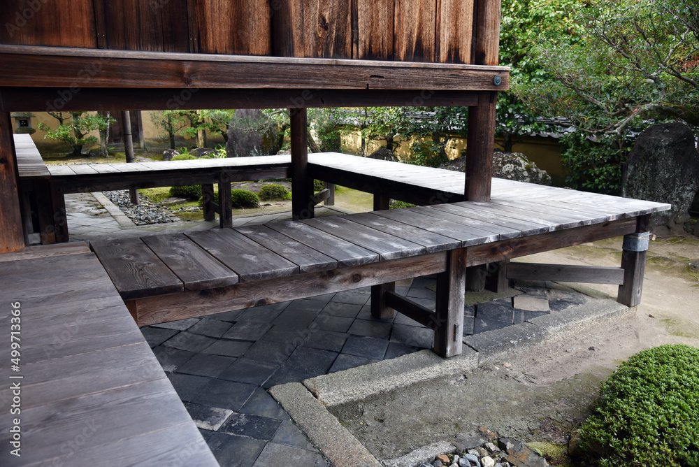 Fototapeta premium 酬恩庵一休寺 回廊 京都府京田辺市