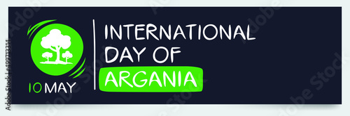 International Day of Argania, held on 10 May.