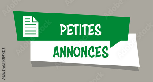 Logo petites annonces.