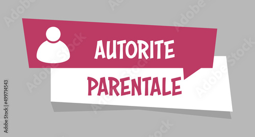 Logo autorité parentale.