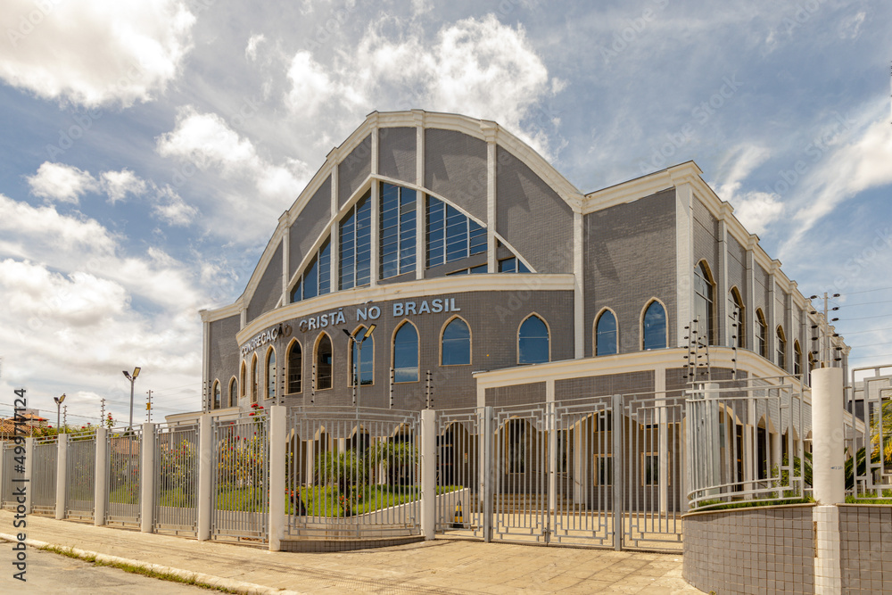 Fototapeta premium church in the city of Montes Claros, State of Minas Gerais, Brazil