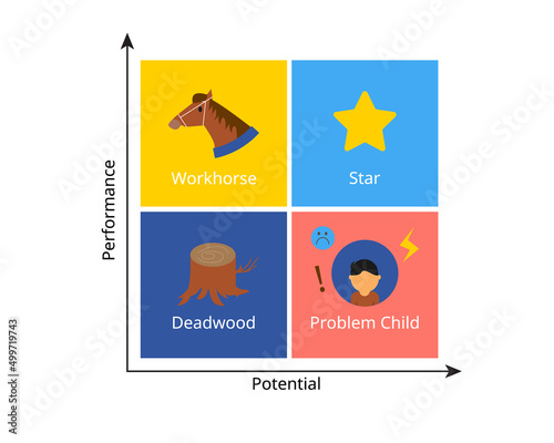 People Performance Potential Model for simple assessment of employee