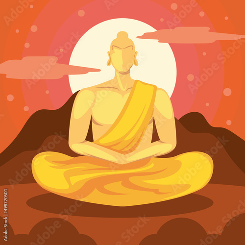 meditation buddha statue