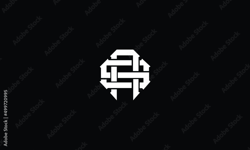 SA logo design. AS Vector illustration. Stock Vector | Adobe Stock