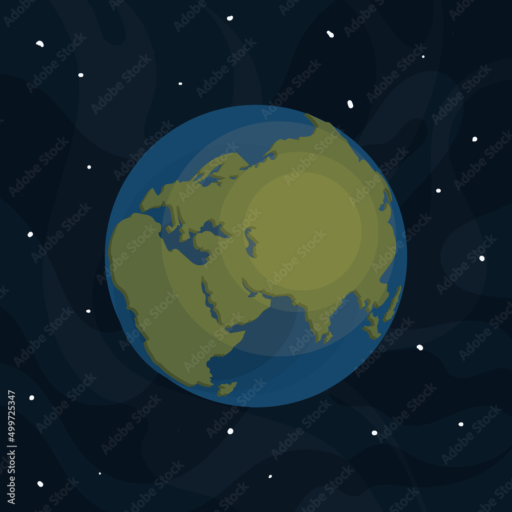 planet earth poster