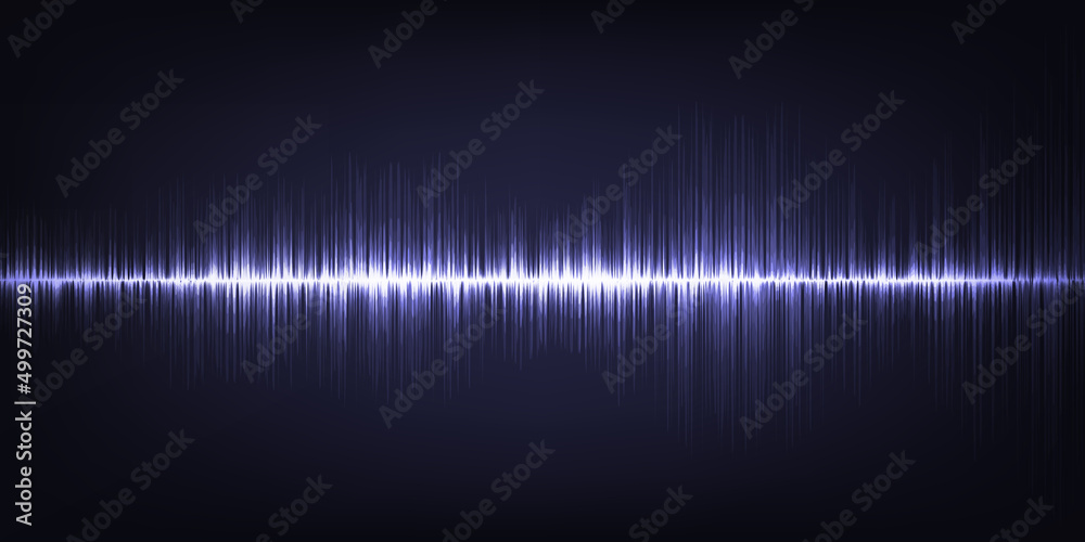 Abstract sound wave background