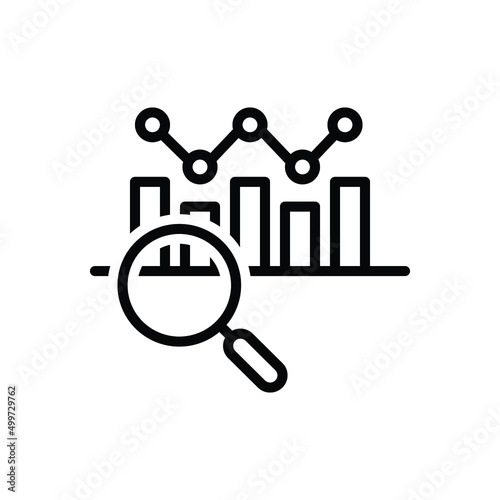 Black line icon for empirical
