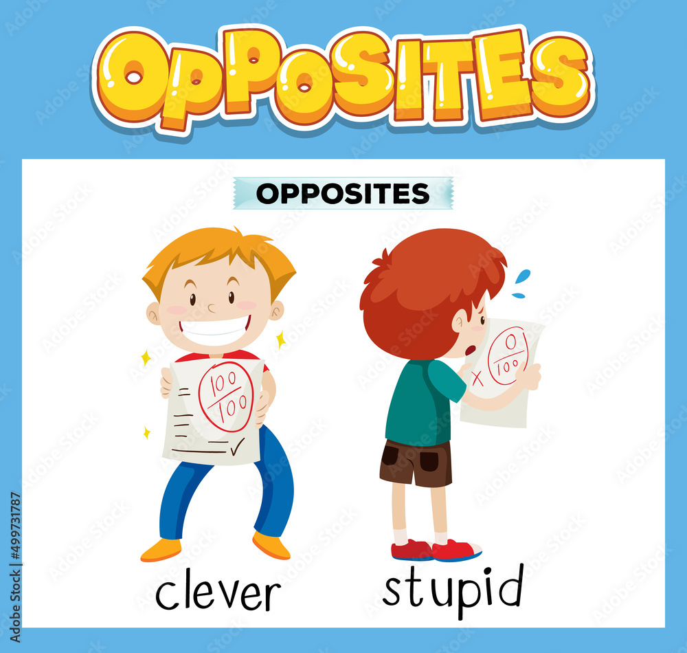 Opposite English words for kids Opposite English words for kids