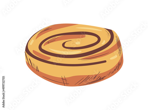 bread cinnamon roll design