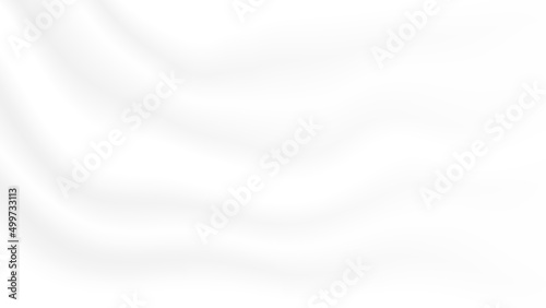 abstract blank blur white soft fabric folding texture background for decorative graphic design 