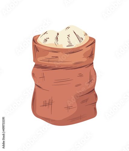 flat flour sack design
