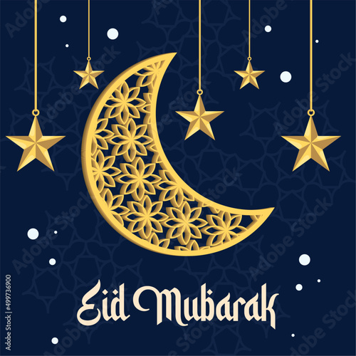 eid mubarak card